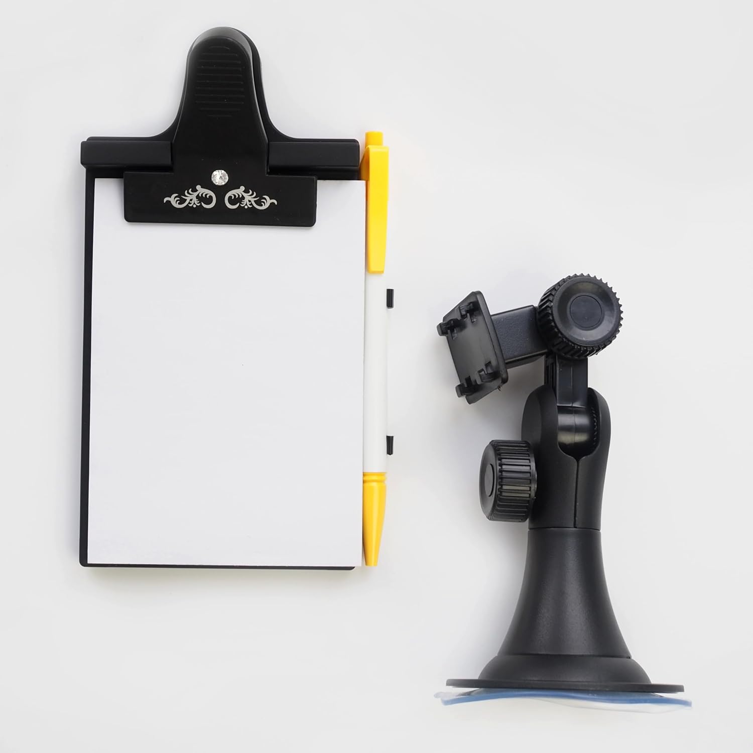 Mobi Lock Car Clip Board with Pen Holder and Pad Mount