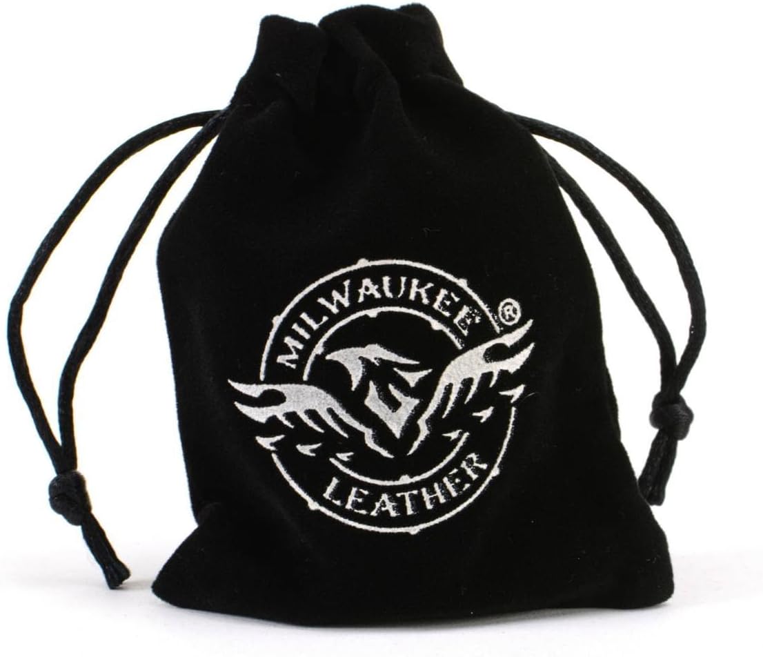 Milwaukee Leather Motorcycle Good Luck Bell Key Chain