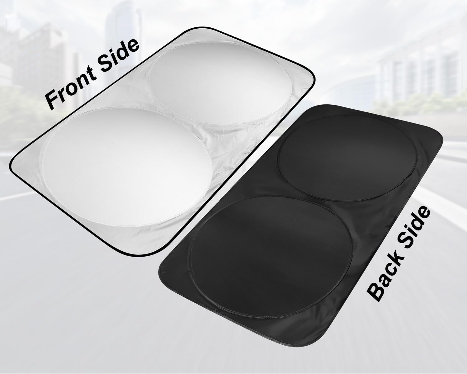 XHRING Windshield Sun Shade for Mercedes Benz