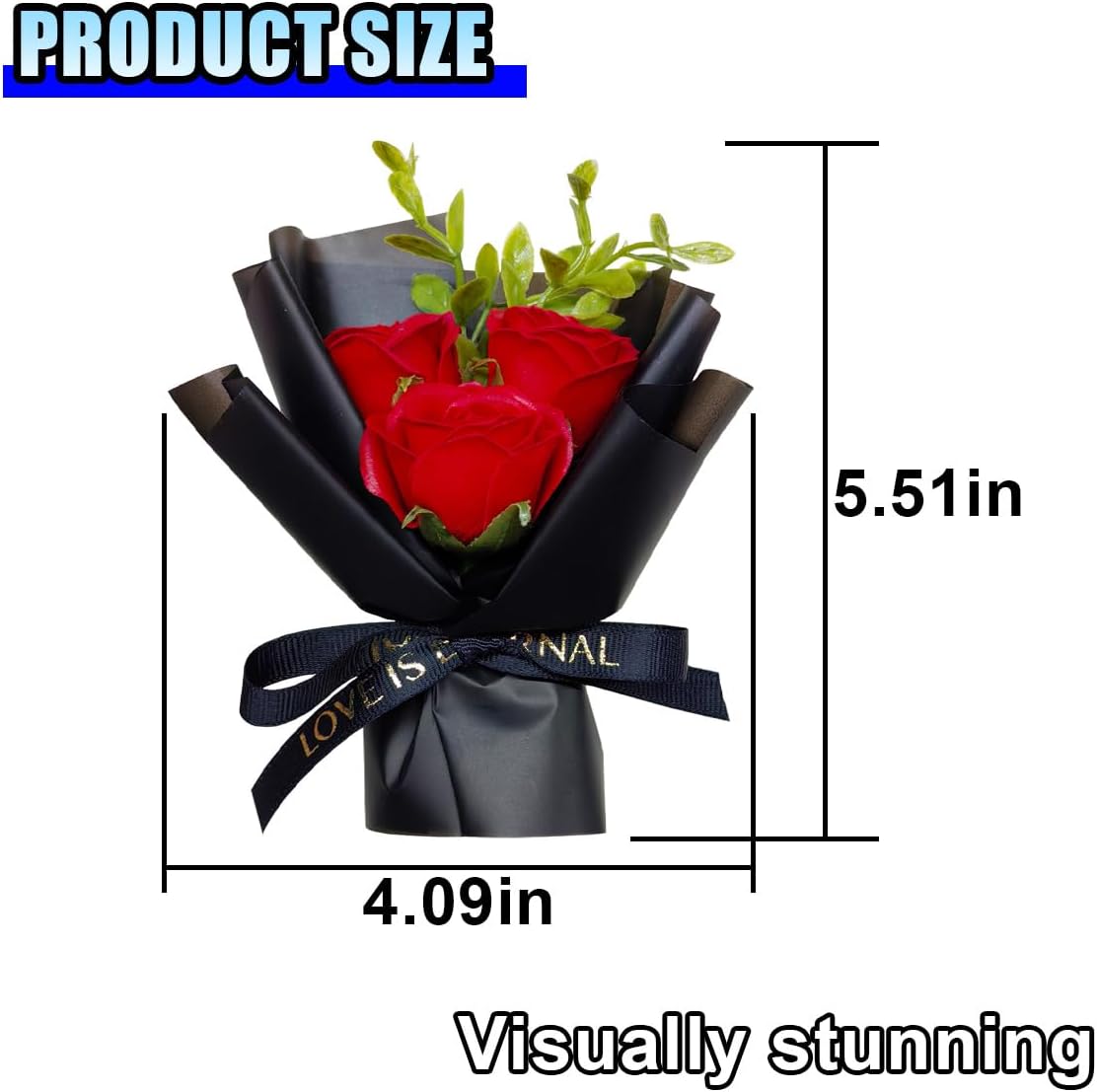 Mini Bouquet Car Vent Clip Cute Rose Air Freshener Decor