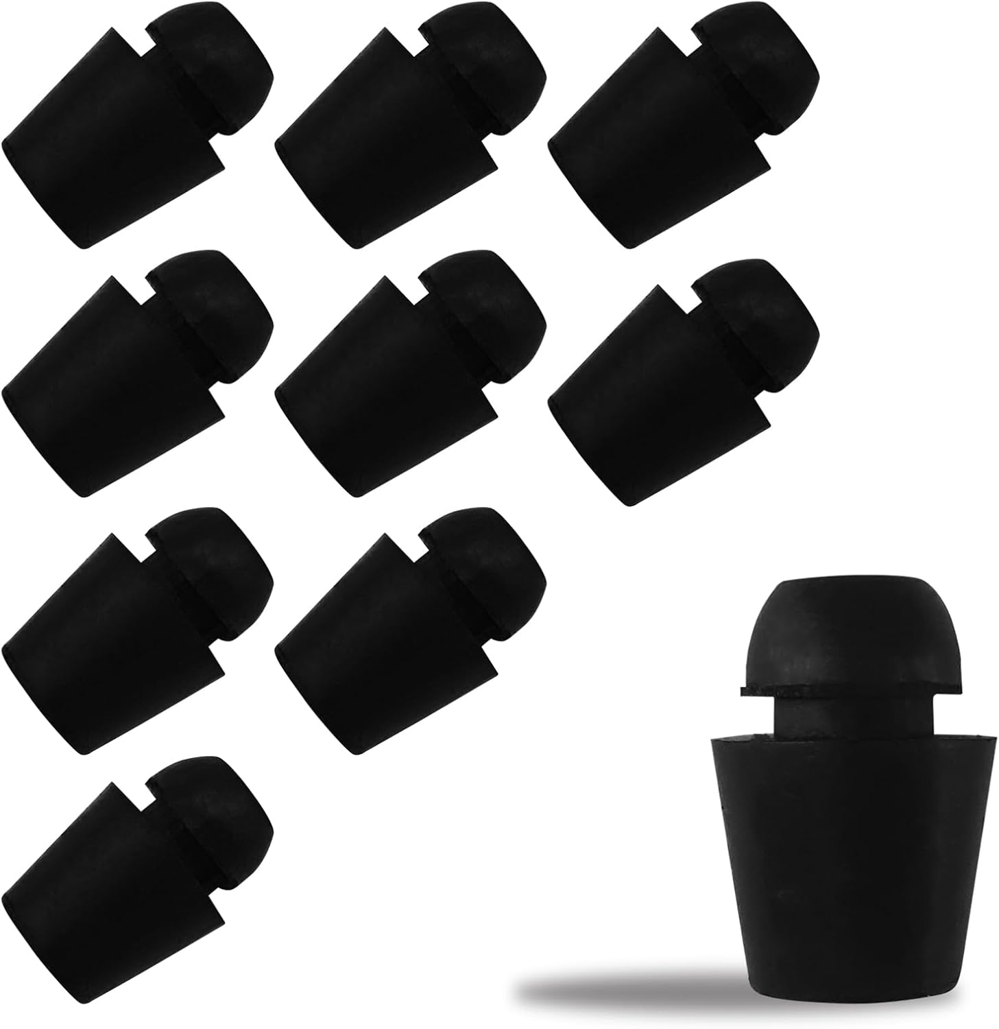 10PCS Car Door Bumper Stopper Rubber Absorber