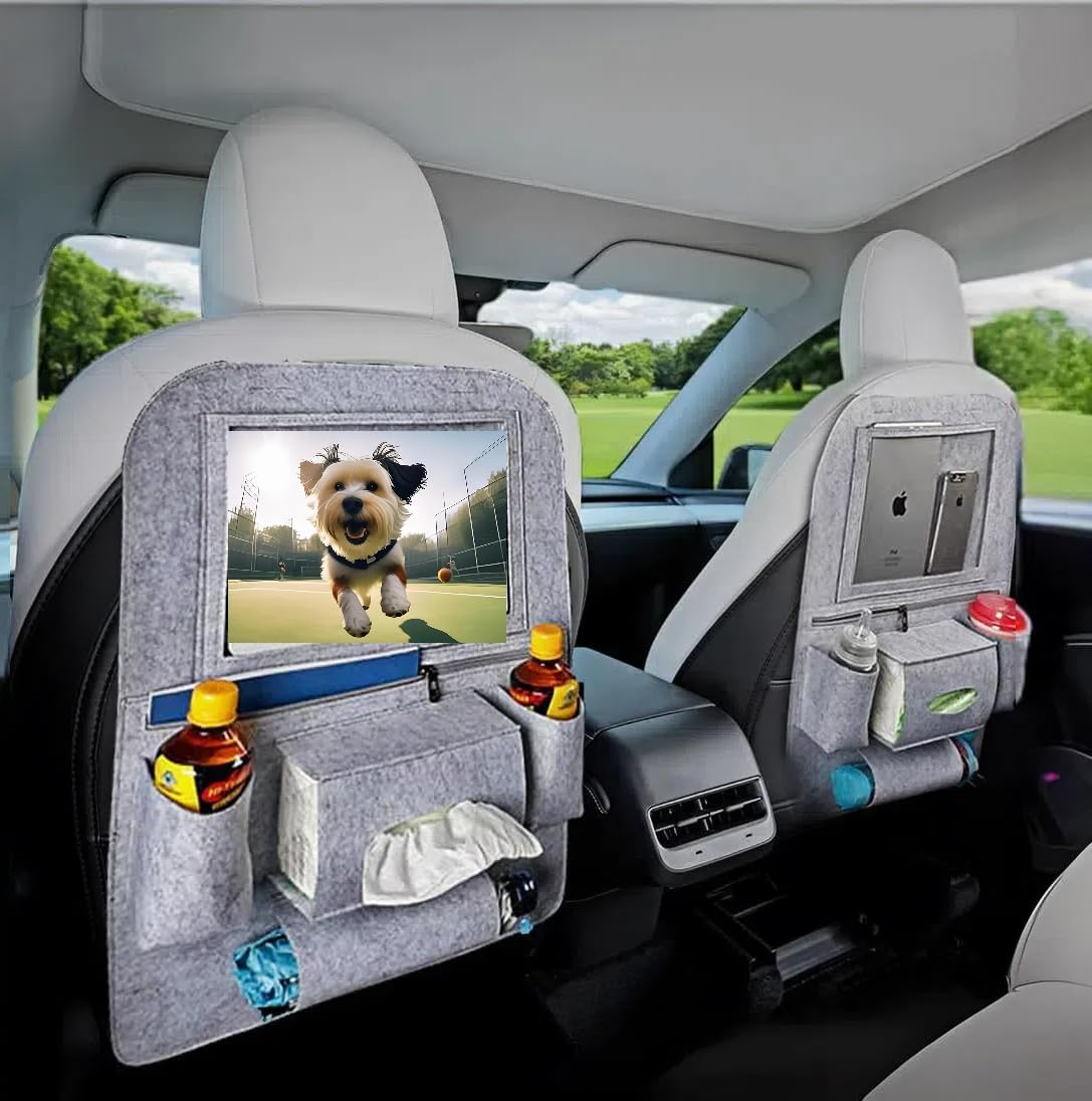 Car Back Seat Organizer for Kids and Adults 2 Pack