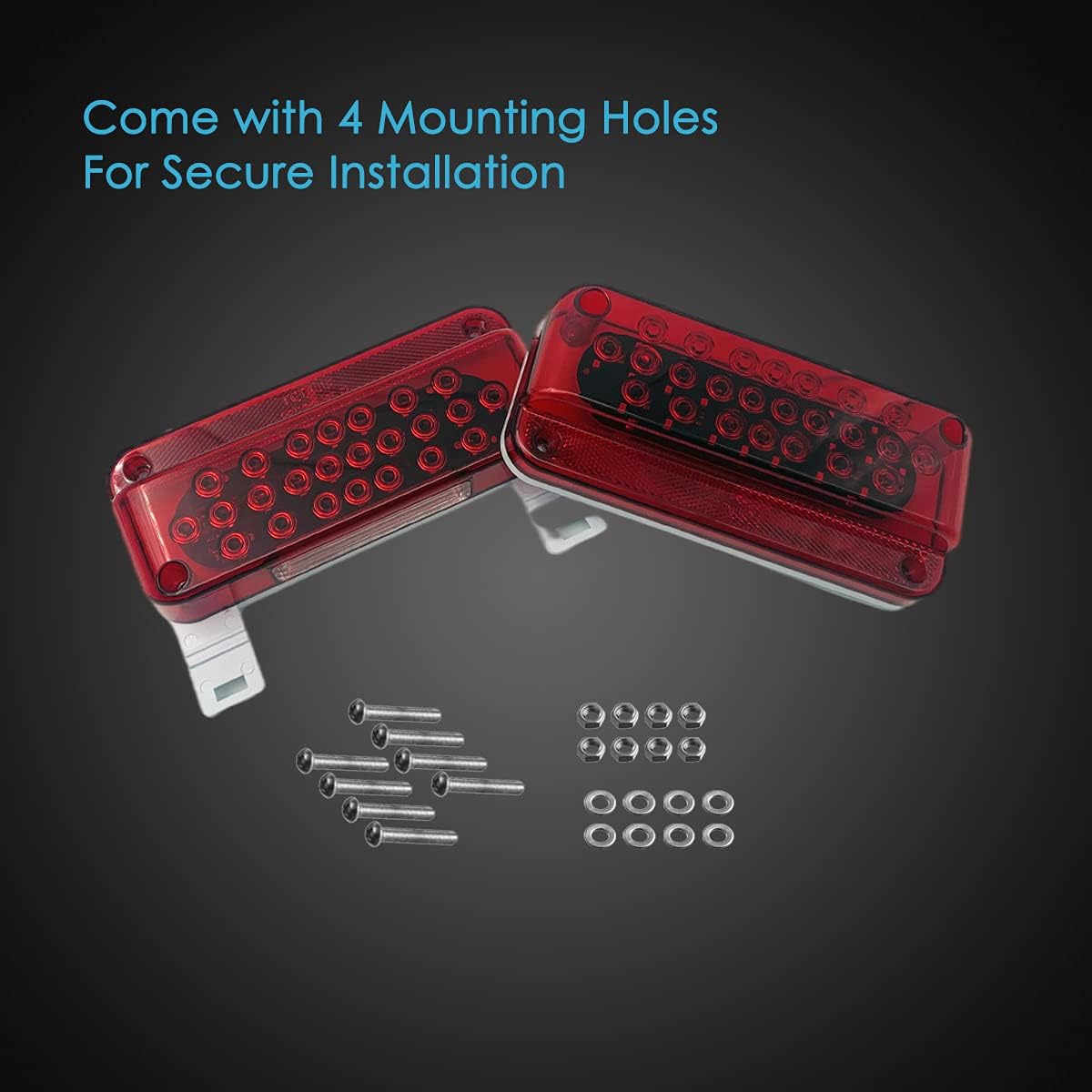 TCTAuto Camper LED Tail Light Set Left Right