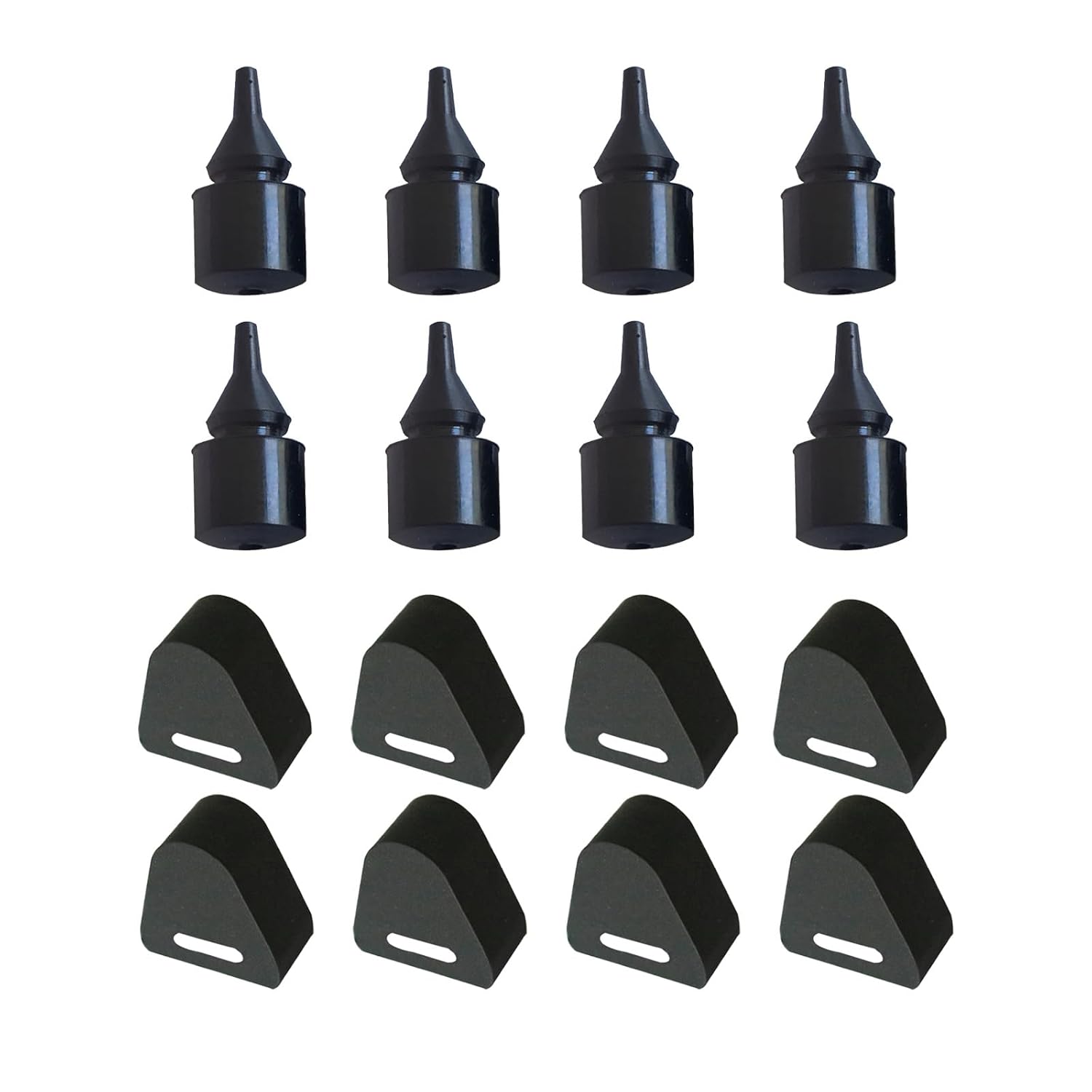 8PCS Fuel Cap Rubber Stop Bumper Stopper for Chevrolet Silverado Sierra GMC