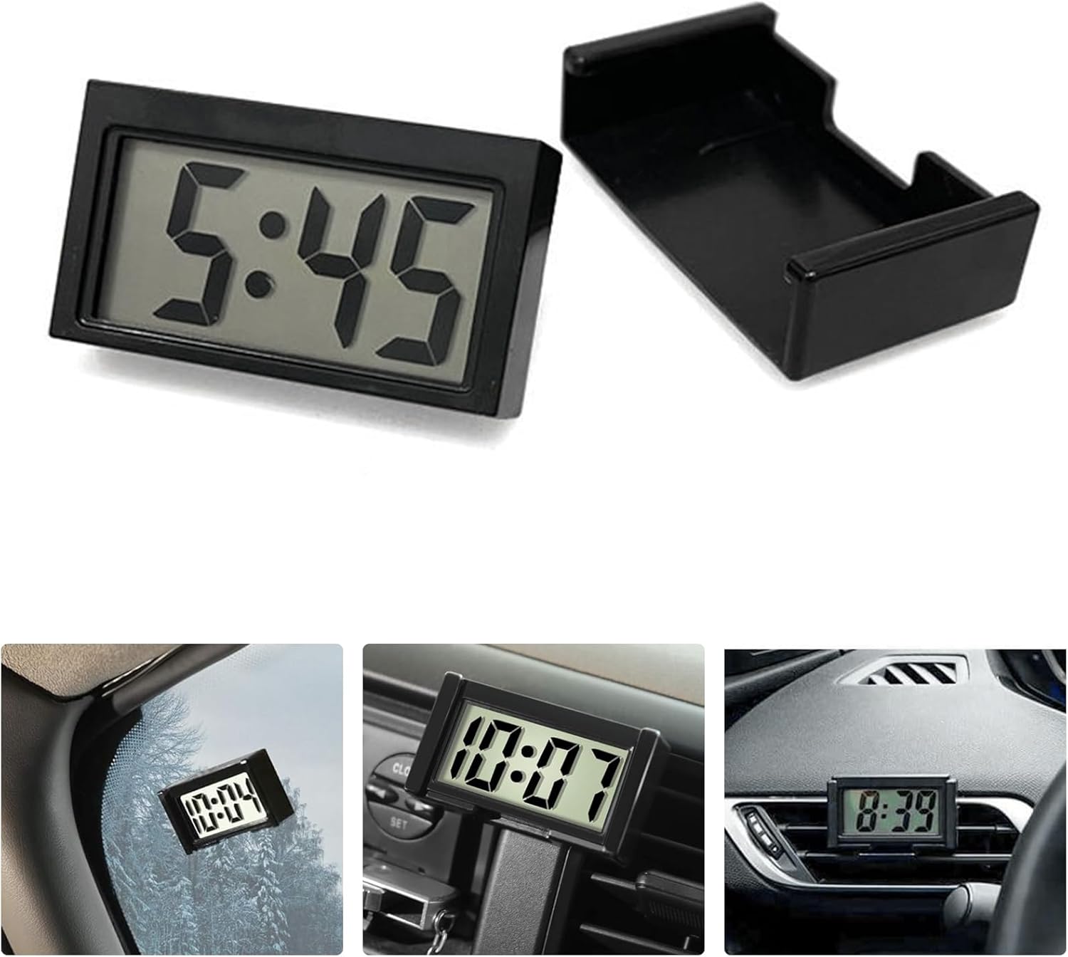 Shudyear Small Digital Clock with Jumbo LCD Display 1