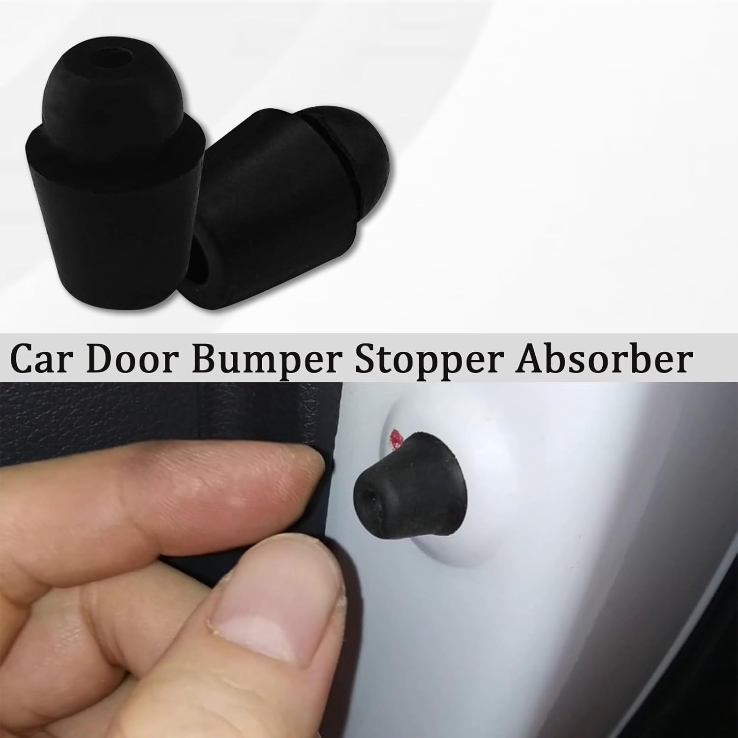 10PCS Car Door Bumper Stopper Rubber Absorber