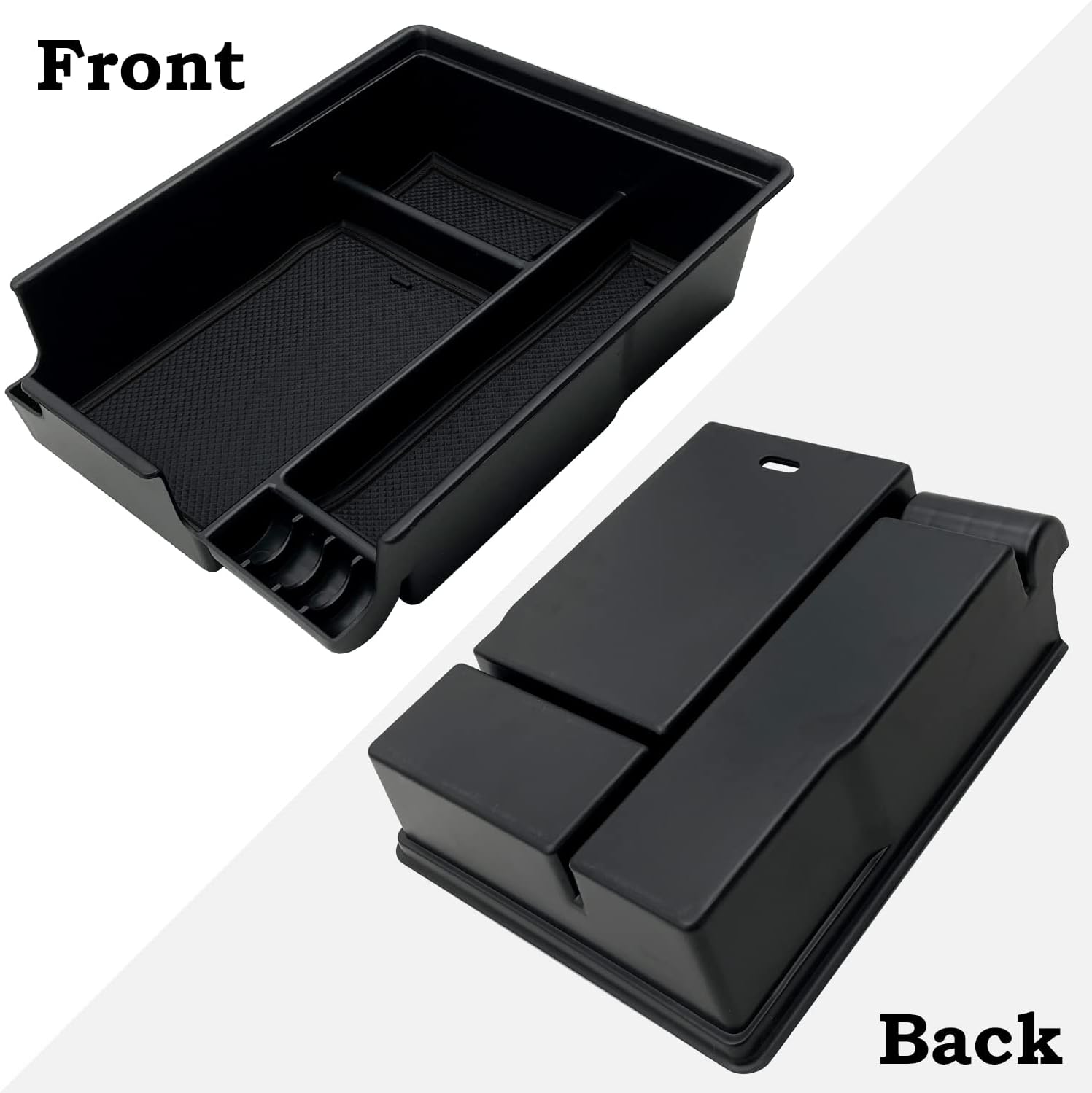 EVTIME Center Console Organizer for Hyundai Palisade 2020 2021 2022 Black
