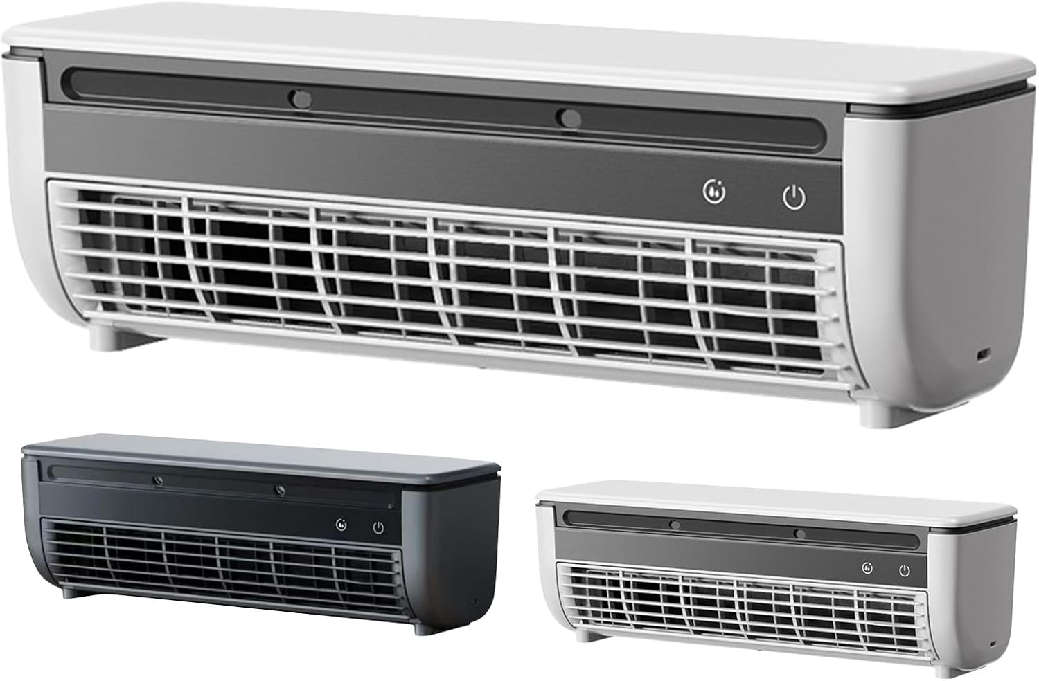 No Drilling Wall Mounted Air Conditioner Fan with 10s Instant Cooling