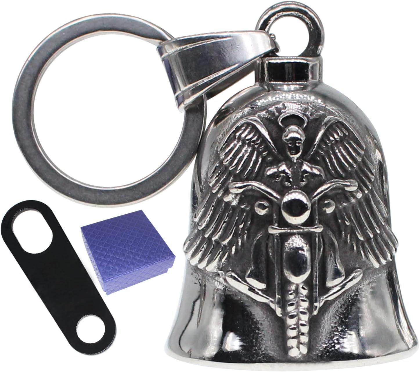 Motorcycle Bell With Hanger - Luck Charm And Keychain