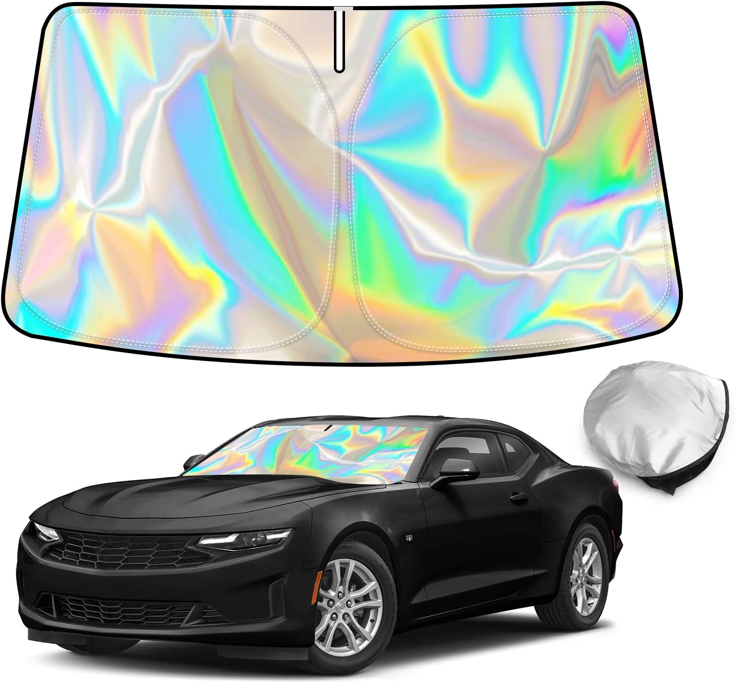 Bestview Windshield Sun Shade for Chevy Camaro 2016-2023