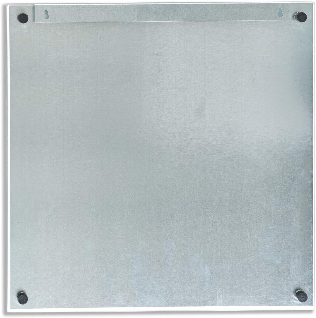 11600 Memo Board 40x40 White Glass