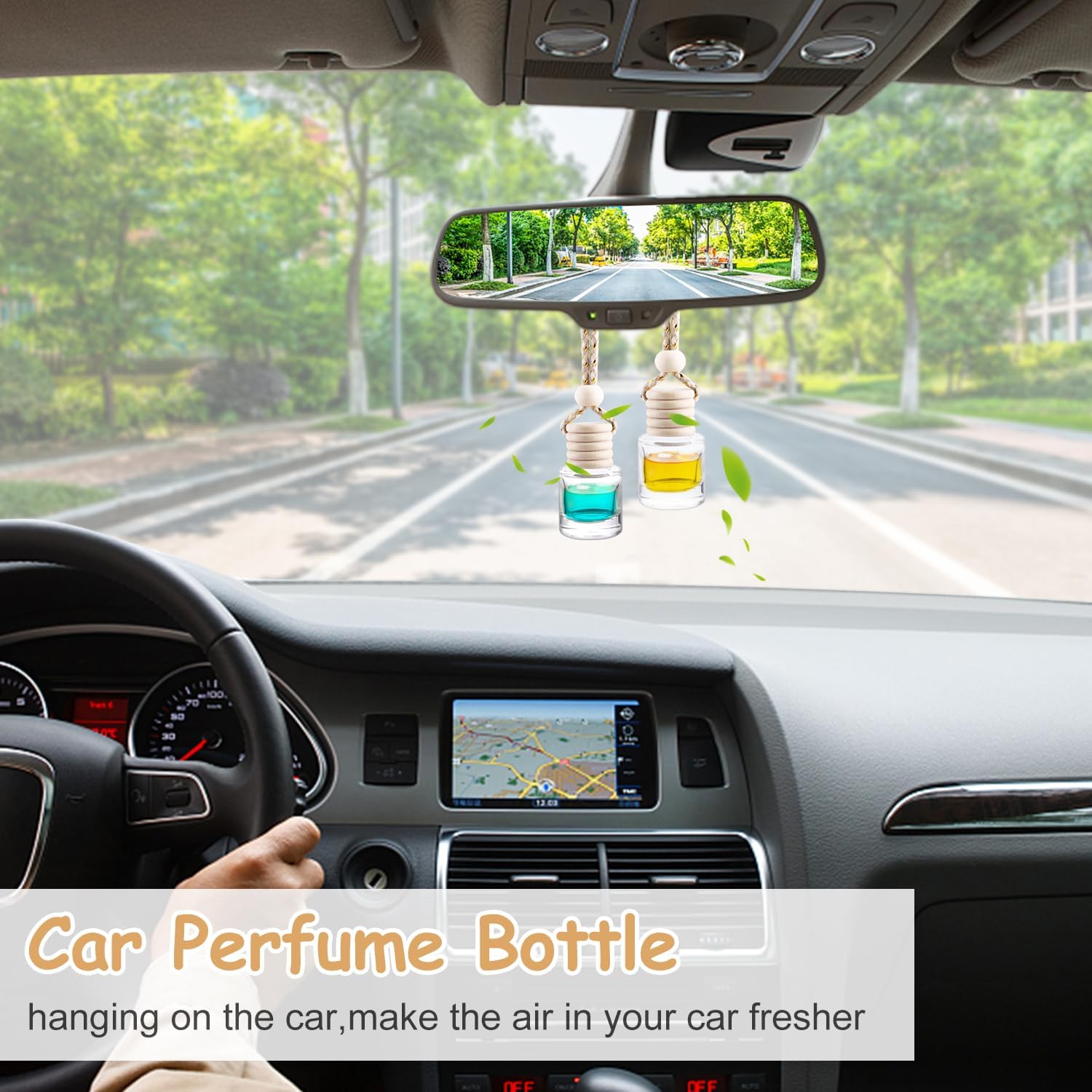 50 Pc Car Air Freshener Diffuser Bottle Set