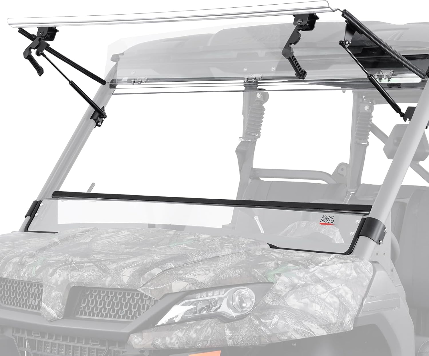 KEMIMOTO Flip Front Windshield for CFMOTO Uforce 1000 1000 XL