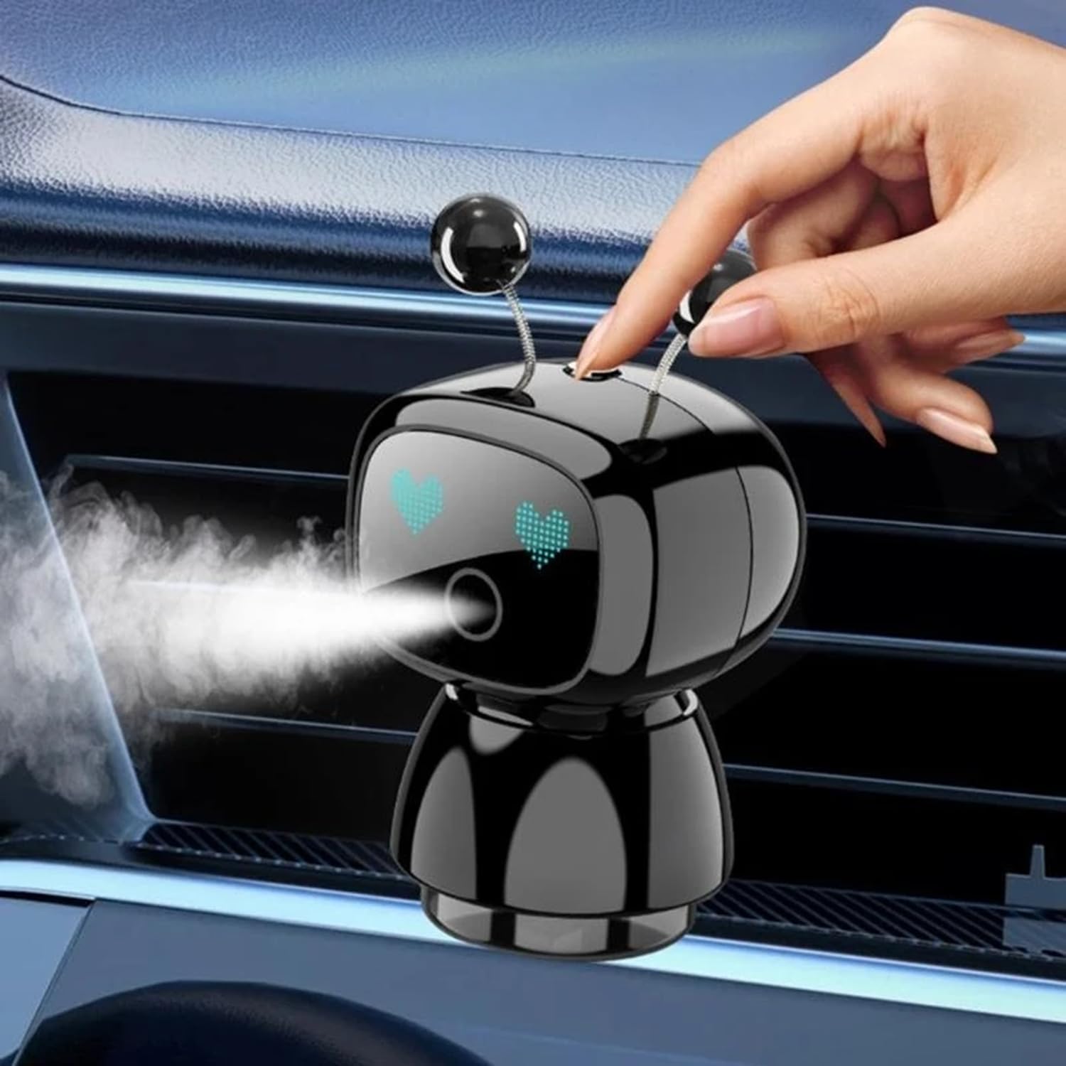 Robot Intelligent Aromatherapy Machine Smart Cute Robot Car Air Freshener V3