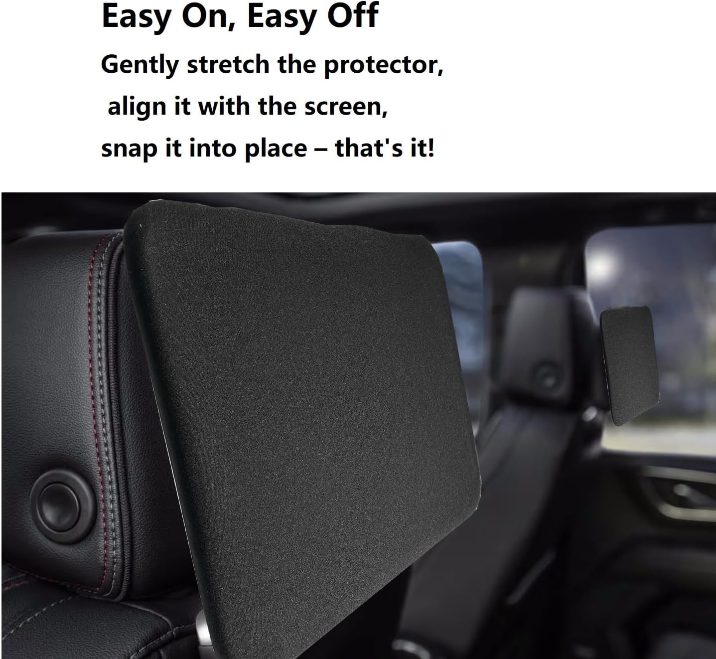 2-Pack Neoprene Screen Protectors for GMC YukonTahoeSuburban and Escalade