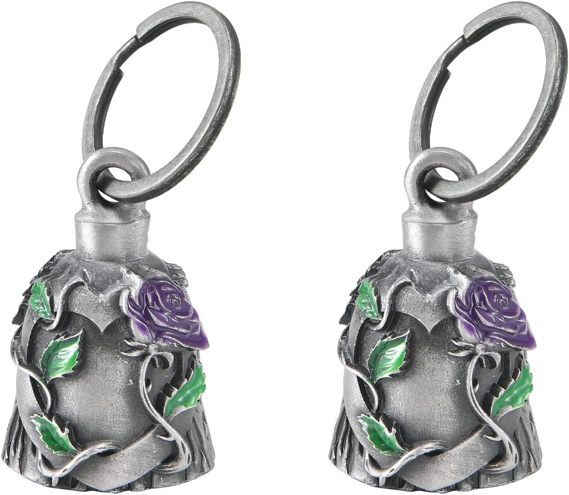 Rider Vibe 2Pack Motorcycle Bell with Hanger Keychain