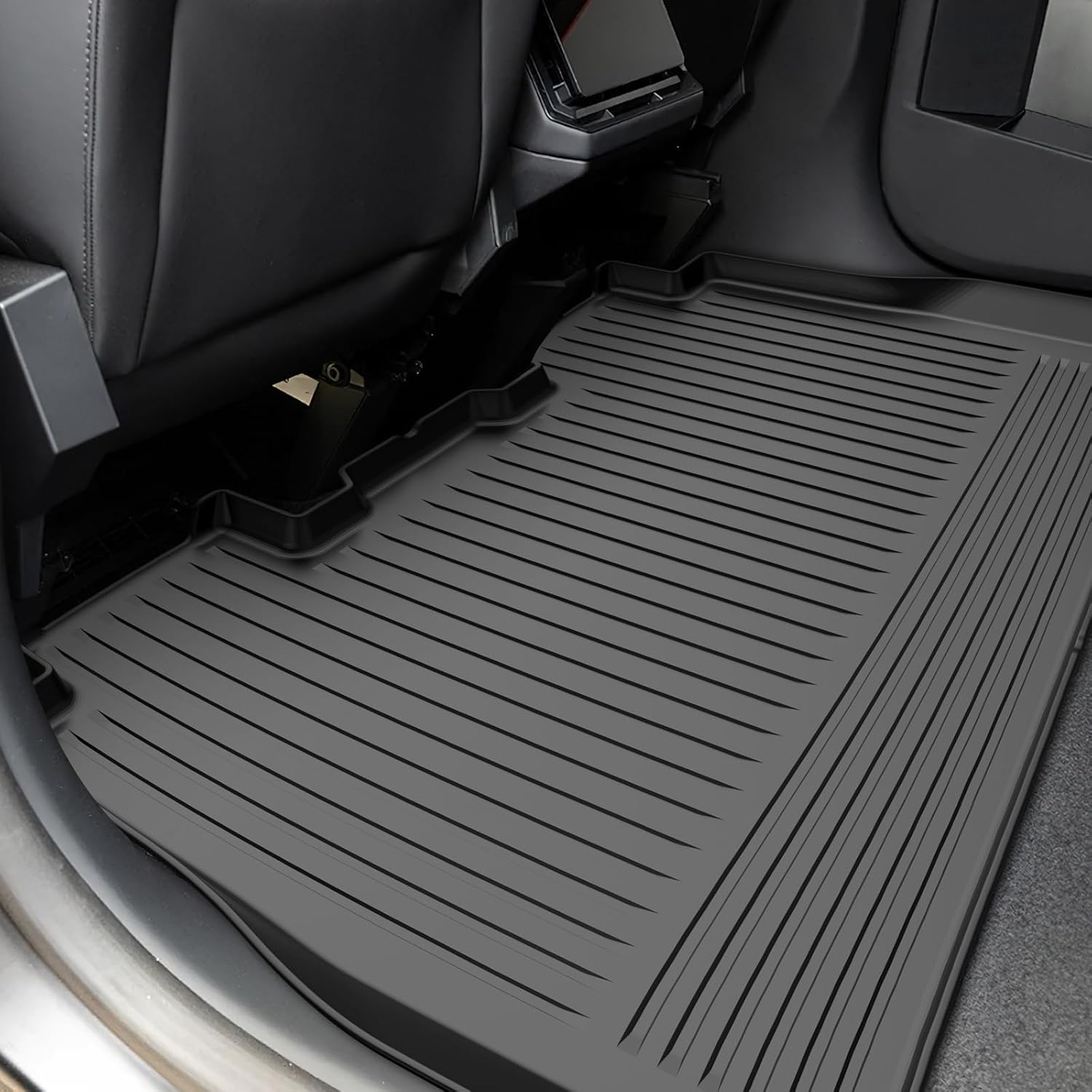 PawteIin Tesla Cybertruck Floor Mats 2023 2024 2025 Set of 6