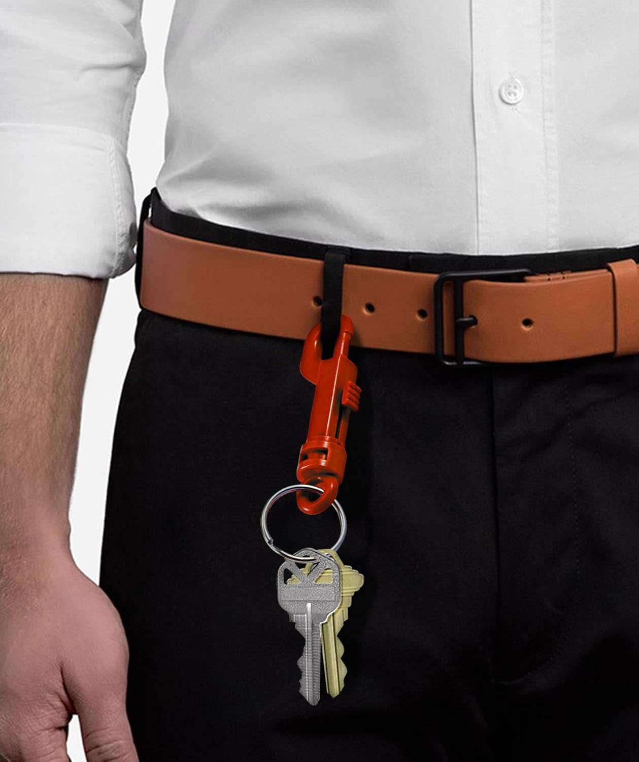 Lucky Line Plastic Key Clip for Backpacks and Belts