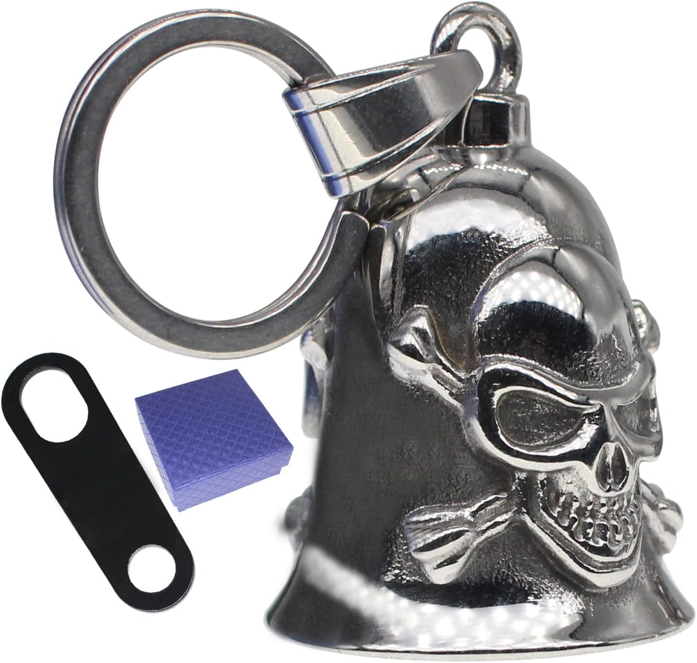 Motorcycle Bell with Metal Hanger for Luck and Safety