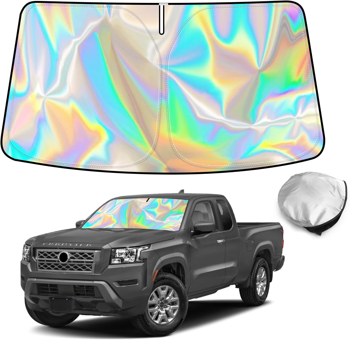 Bestview Windshield Sun Shade for Nissan Frontier 2006-2021