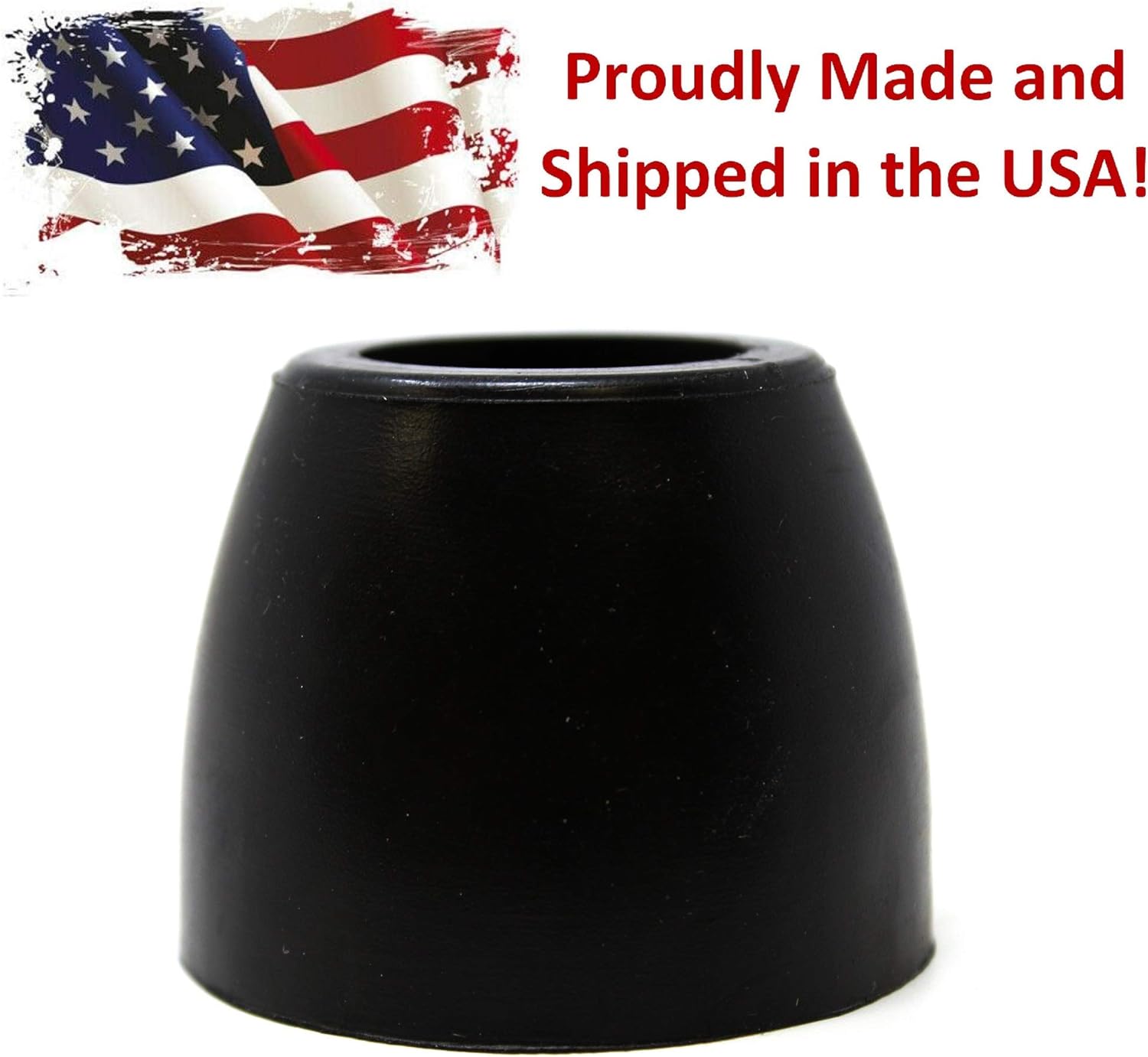 4-Pack Rubber Bumper Stop Cone for Trailer Ramp Door