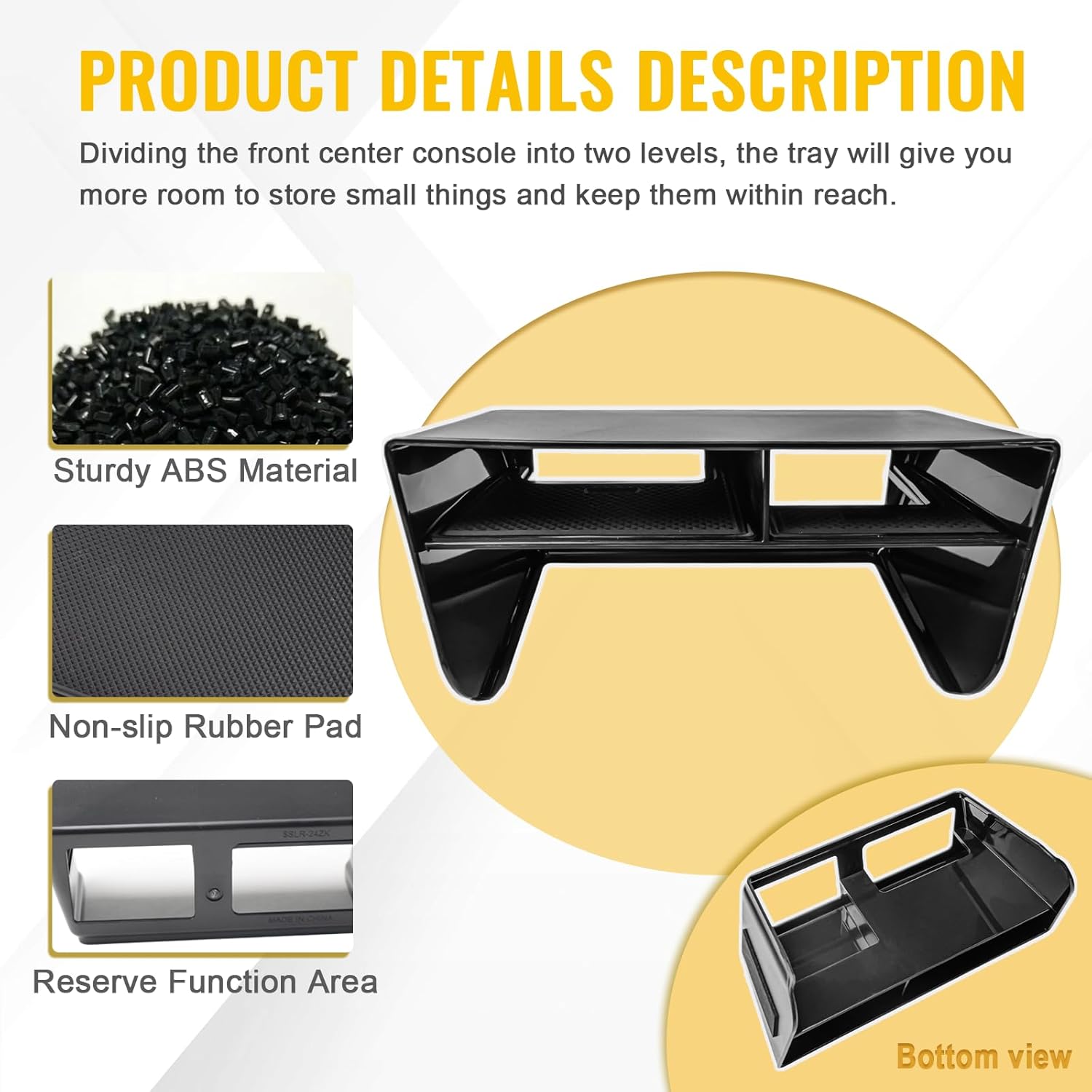 X-TKER Center Console Organizer for Subaru Forester 2019-2024