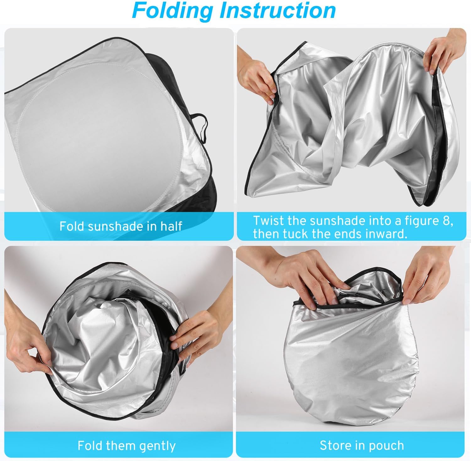 XHRING Windshield Sun Shade for Mercedes Benz