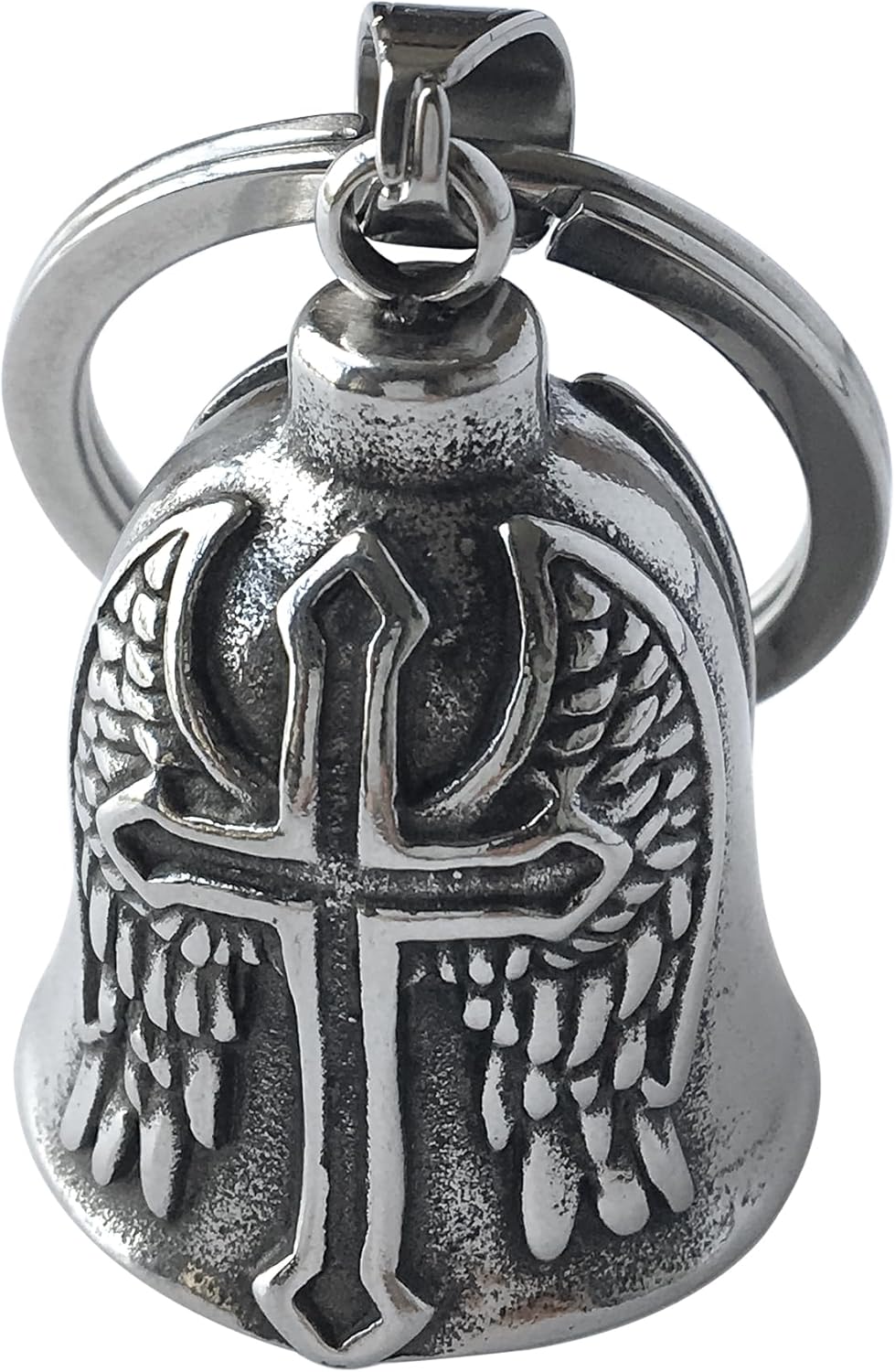 Guardian Bell Motorcycle Keychain for Men - Stylish and Durable