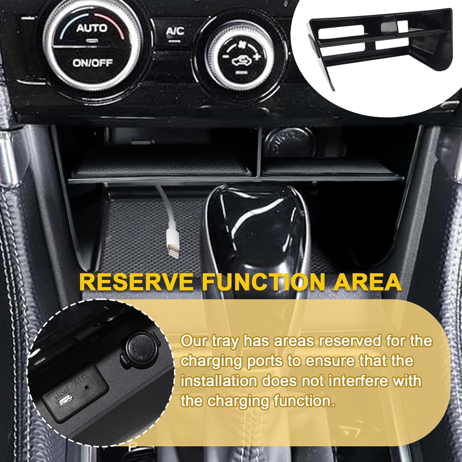 X-TKER Center Console Organizer for Subaru Forester 2019-2024