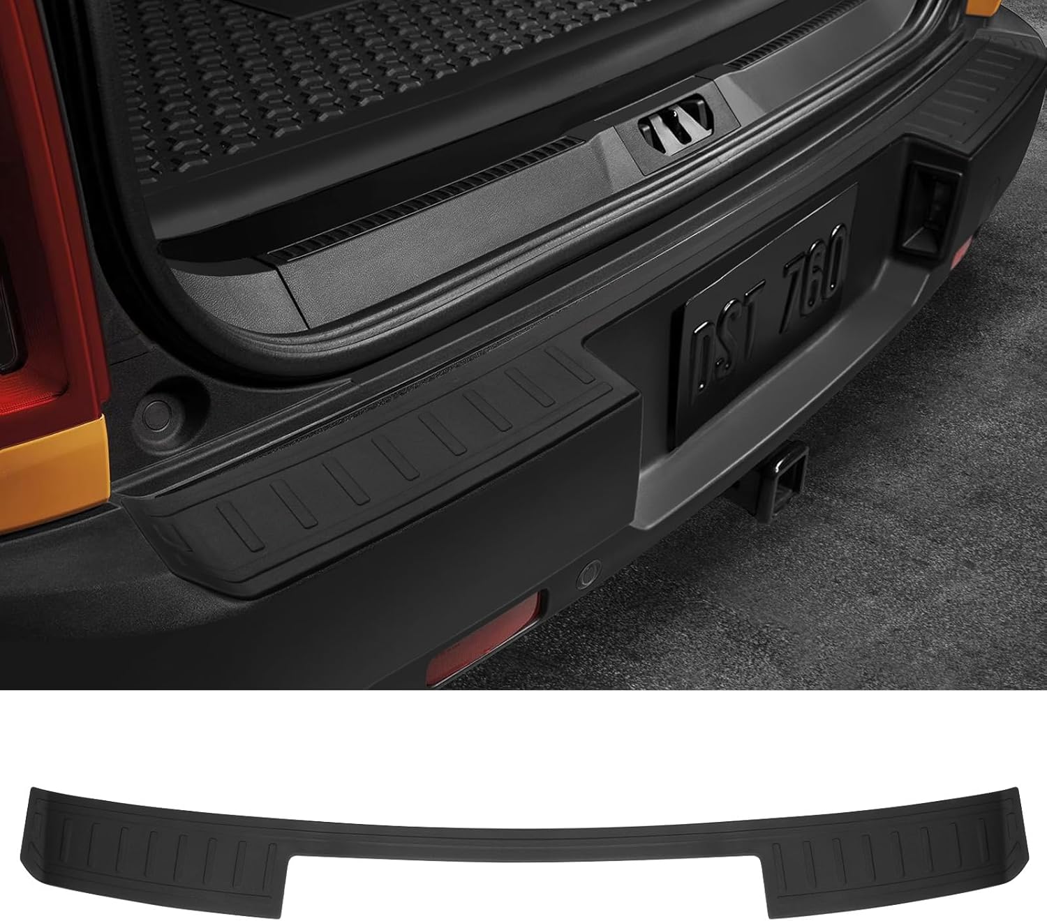 Ecarzo Rear Bumper Protector for 2021-2025 Bronco Sport