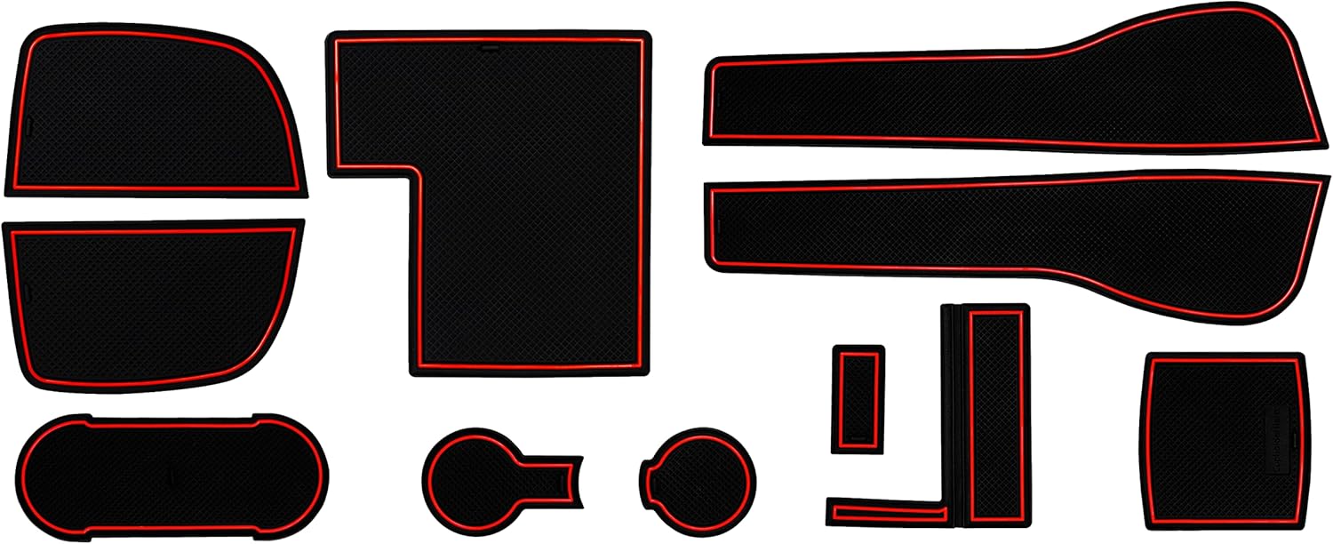 CupHolderHero RED Custom Fit Interior Liner Set