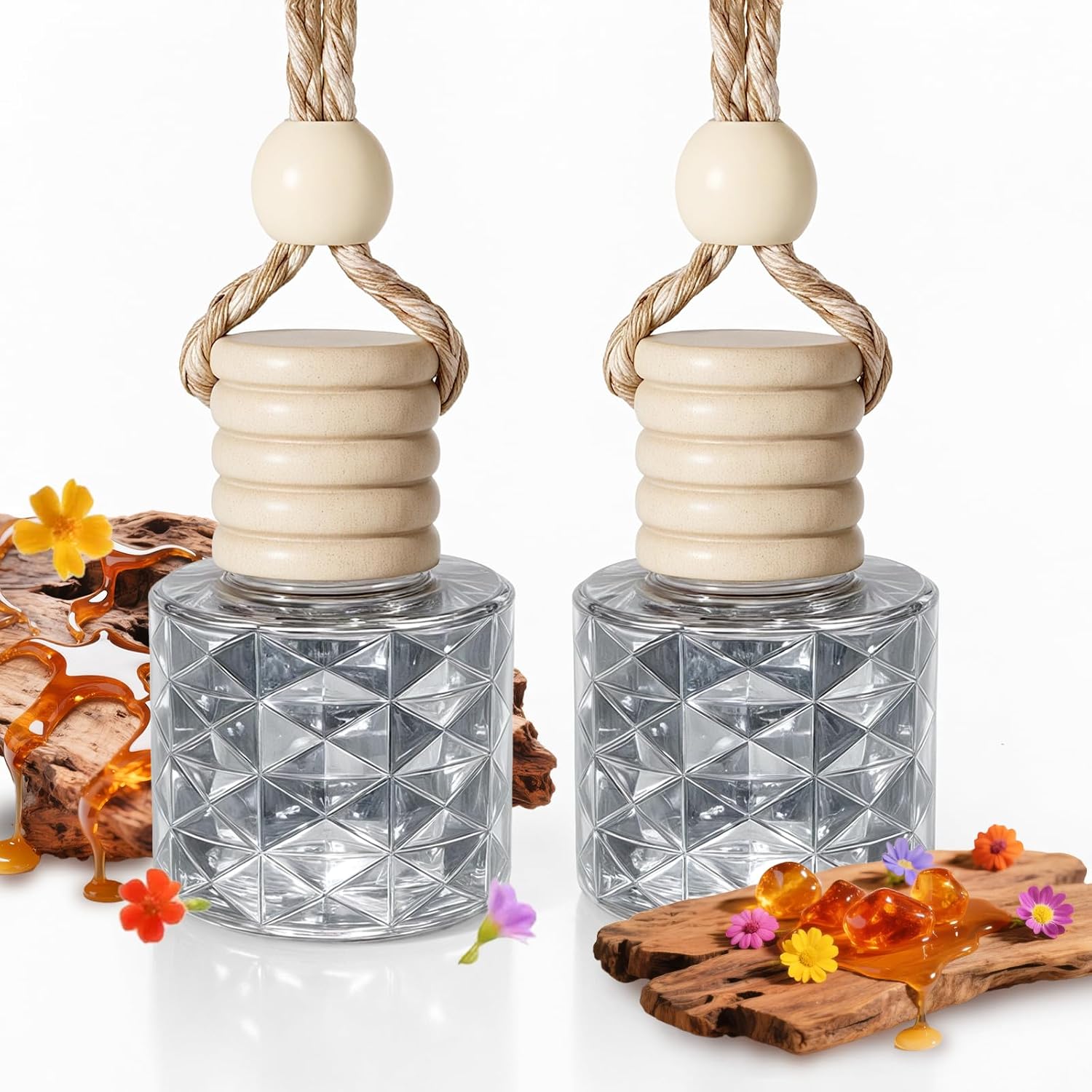 Veloz Hanging Car Air Freshener Santal Voyage Scent