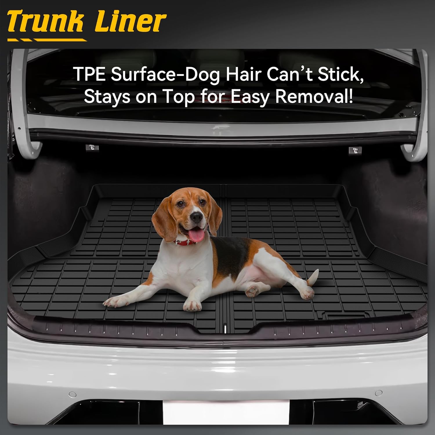 TIEZFUL Floor Mats Set for KIA K4 2025 Black