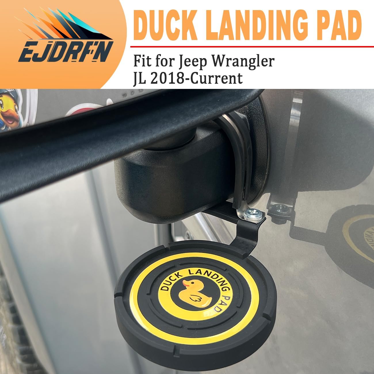 Duck Landing Pad for Jeep Wrangler JLJLU JT 2018-2024