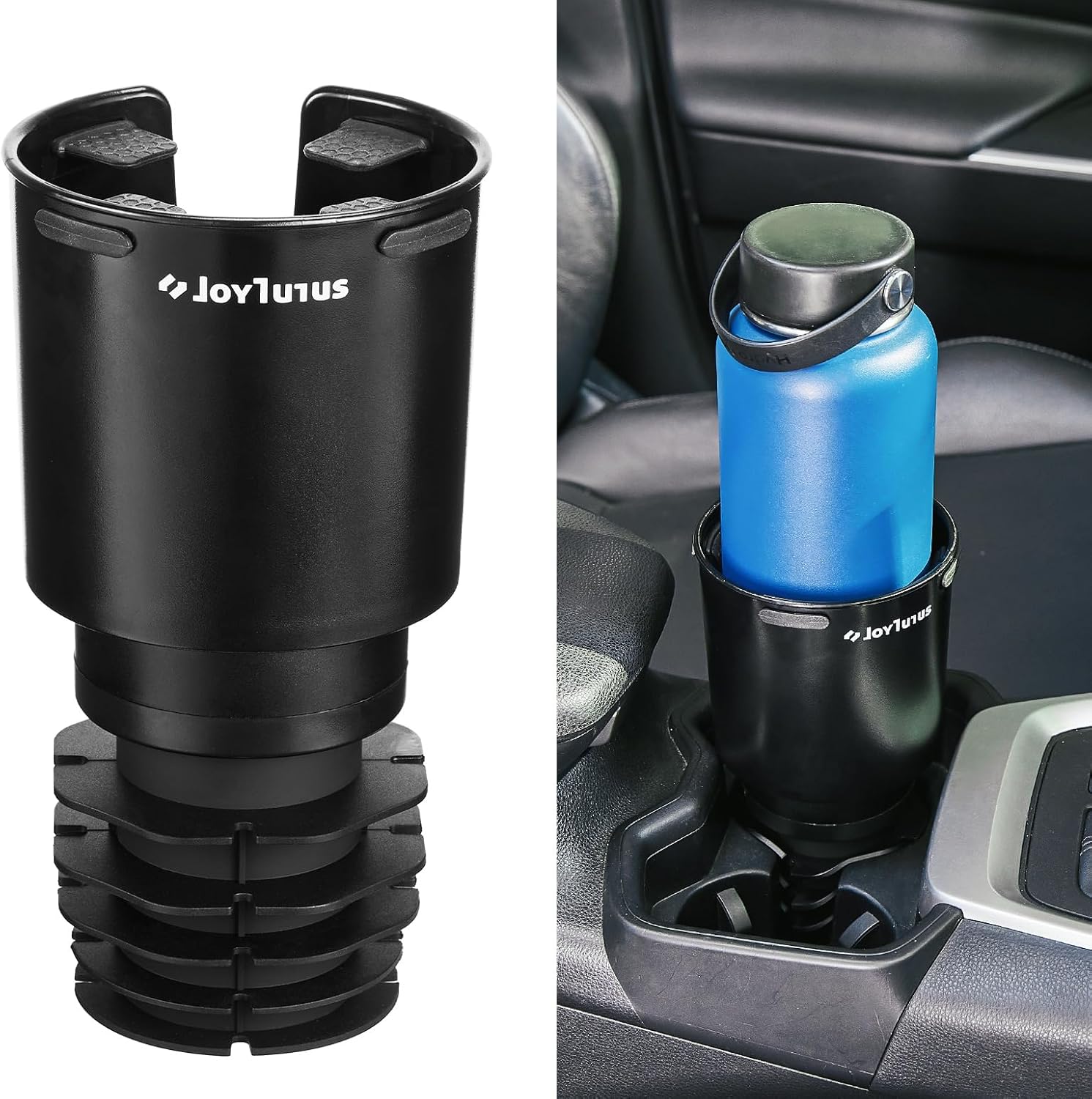 JOYTUTUS Car Cup Holder Extender with Offset Base