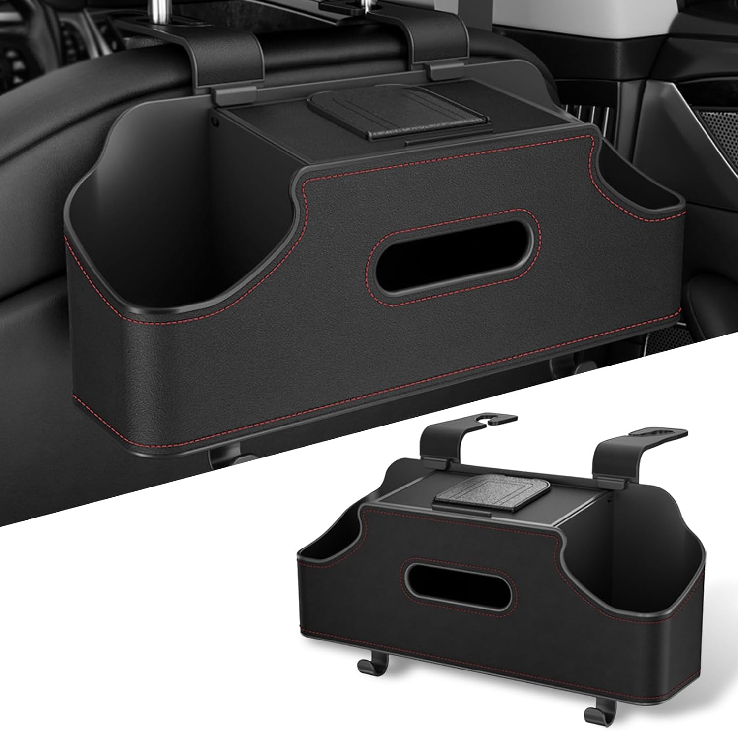 Nowkont 1 PC Car Seat Back Tissue Holder