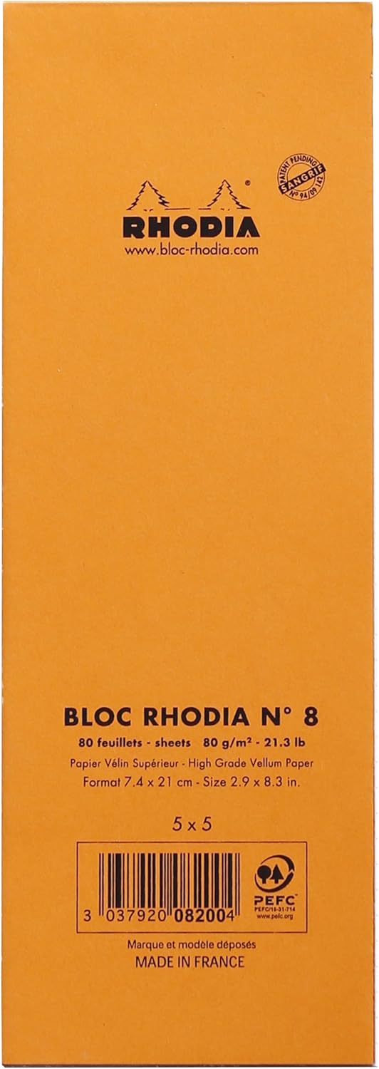 Rhodia Grid Memo Pad 29 x 83