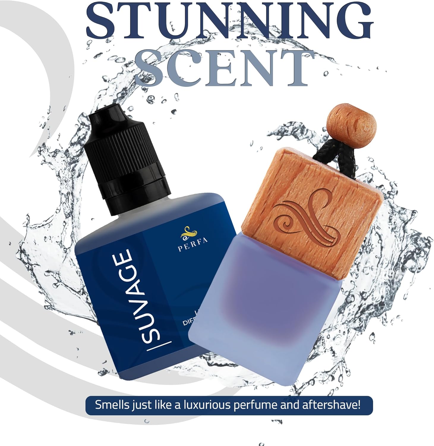 Perfa Suvage Gift Set with Refill Bottle