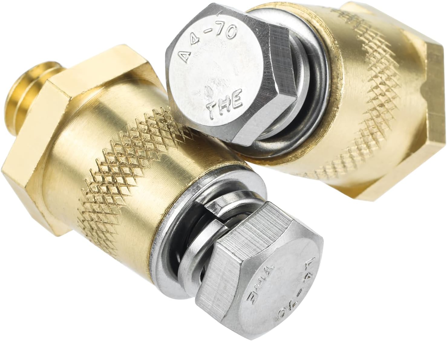 HZ-MONSTAR Battery Terminal Adaptor Kit 2Pcs 38-16 Thread