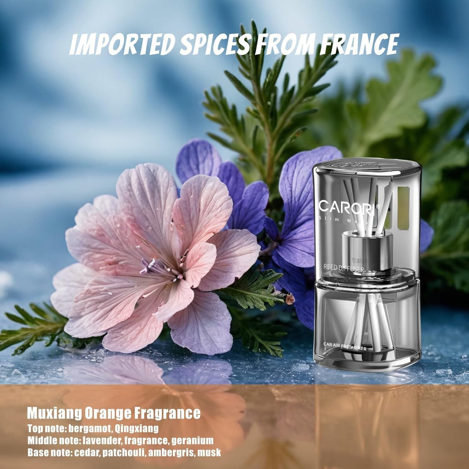 CARORI Reed Diffuser Set 70ml Natural Fragrance