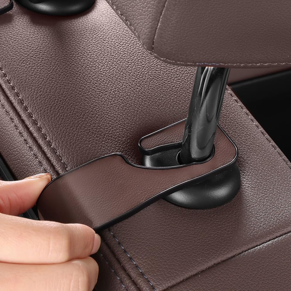 HAOTULE Multifunctional Car Seat Storage Box with Cup Holder and Tissue Compartment