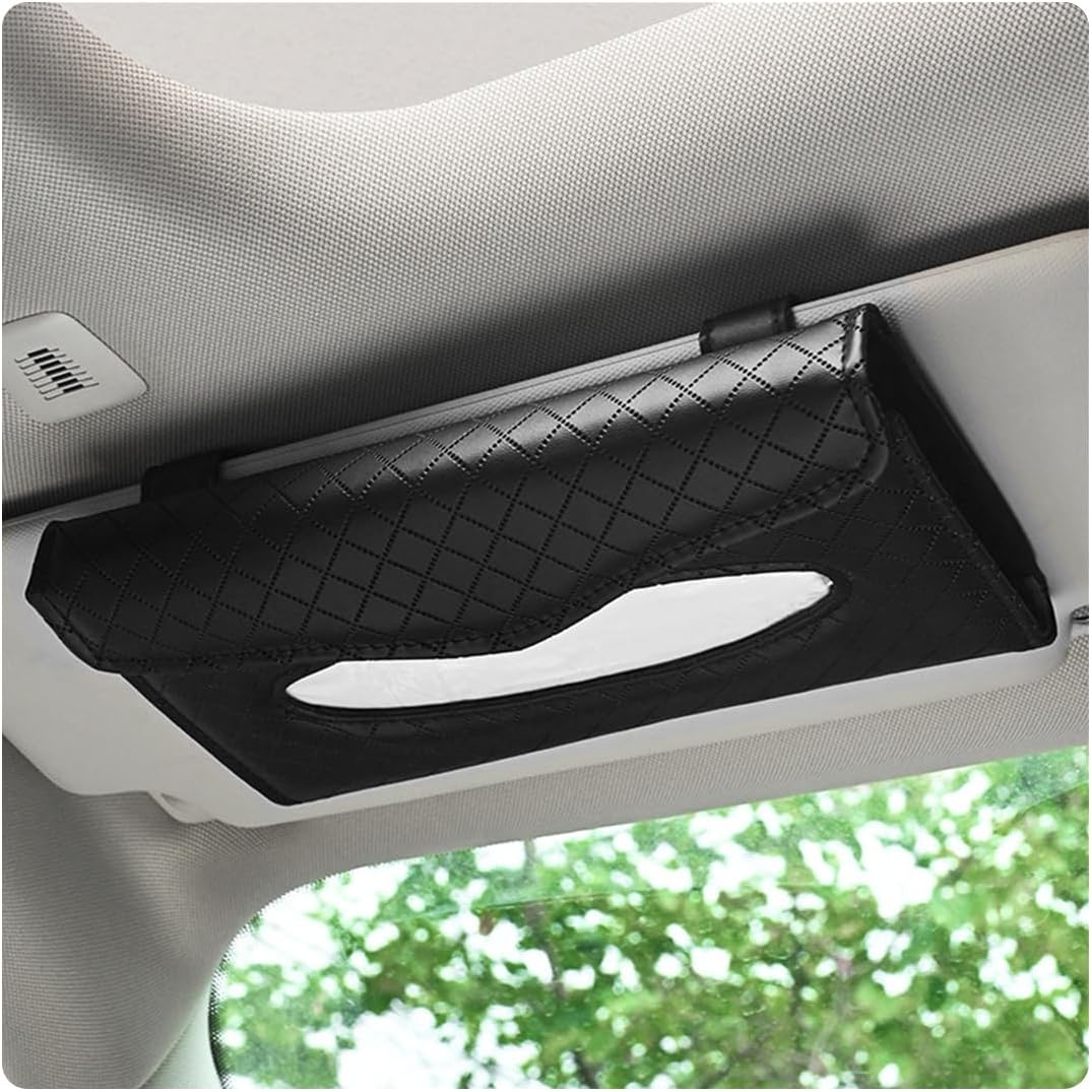Sylvil Car Tissue Holder for Sun Visor and Seat Back