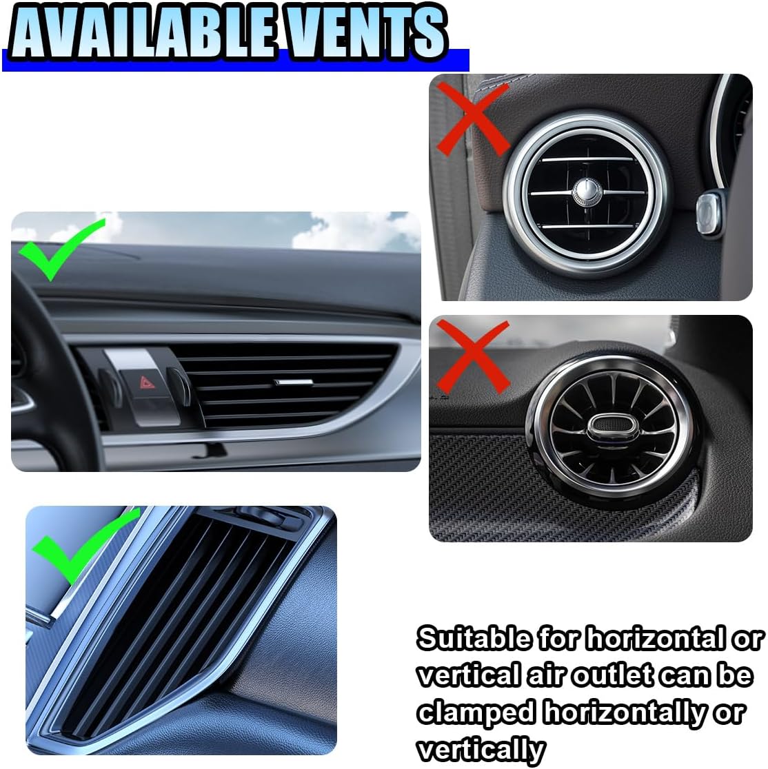 Cute Rose Air Vent Clip for Car Interior