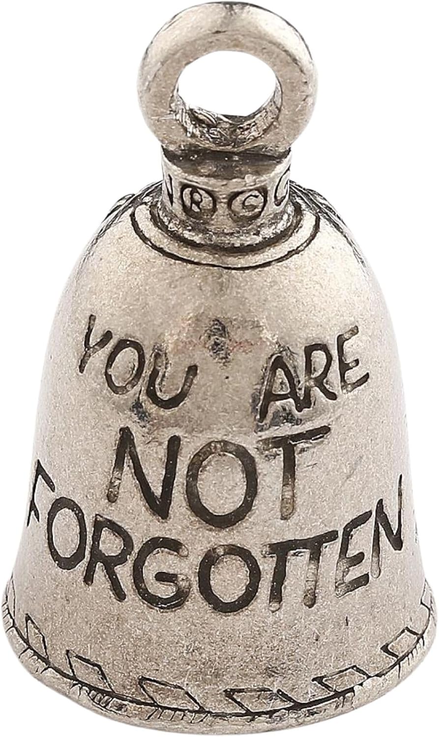 Guardian Bell Good Luck Bell with Keyring and Black Velvet Bag