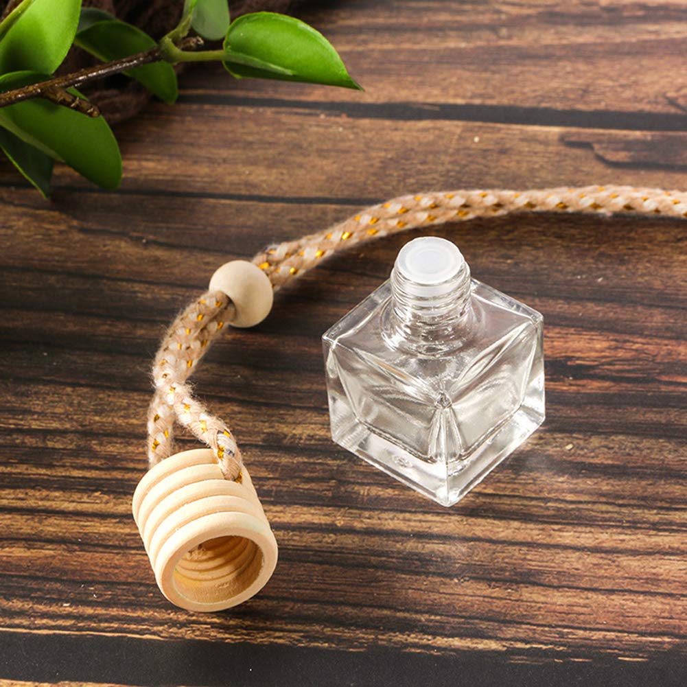 10 Packs Car Aromatherapy Diffuser Glass Bottles