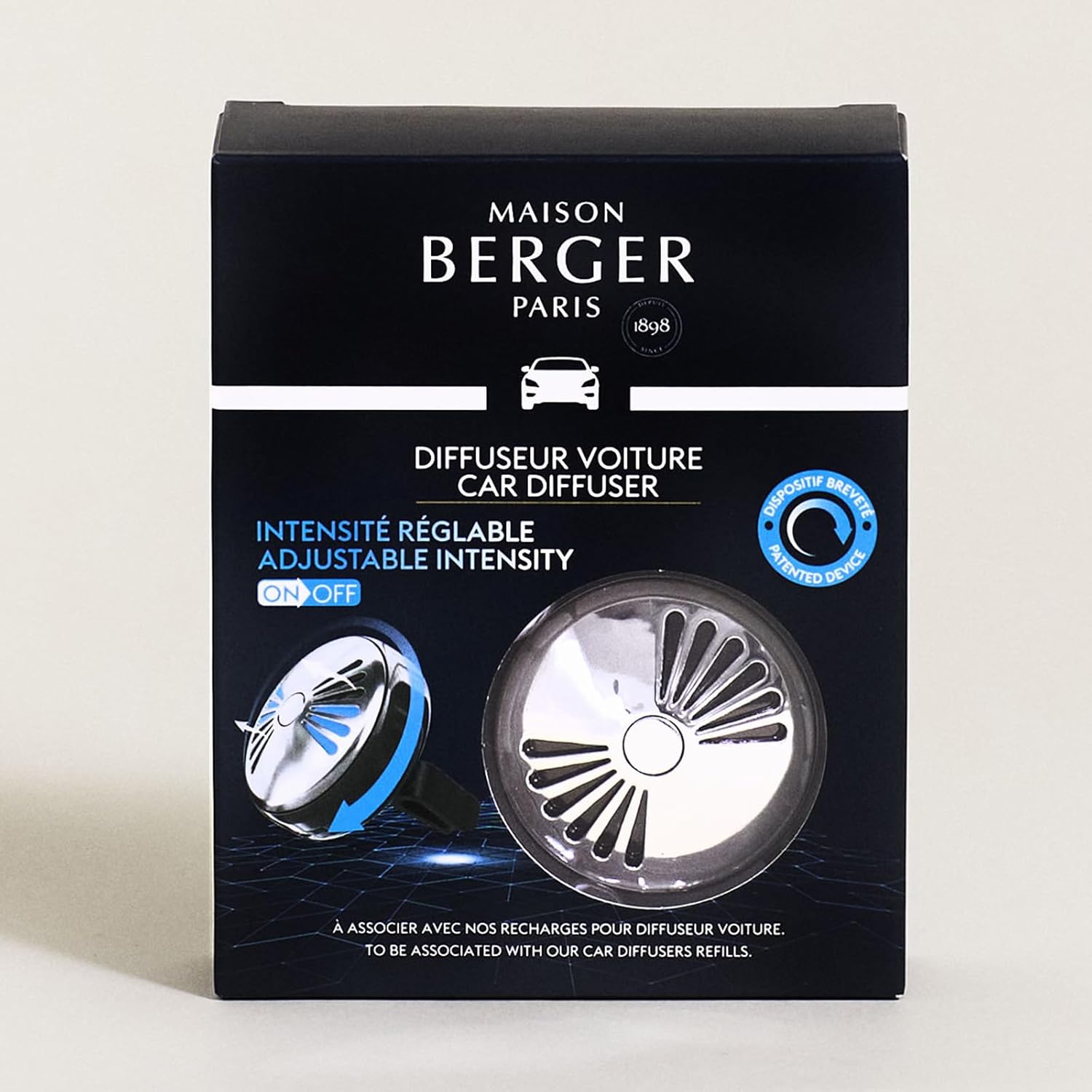Maison Berger Adjustable Refillable Air Freshener Diffuser Set