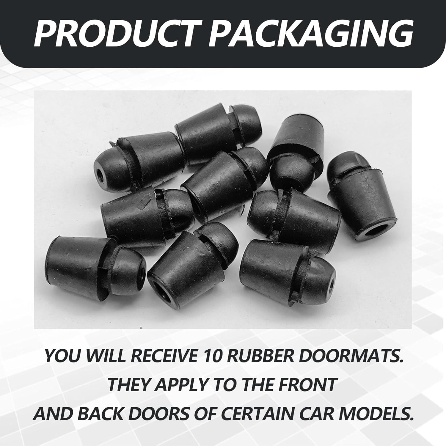 KEVWR 8219128010 Door Bumper Stopper Protector