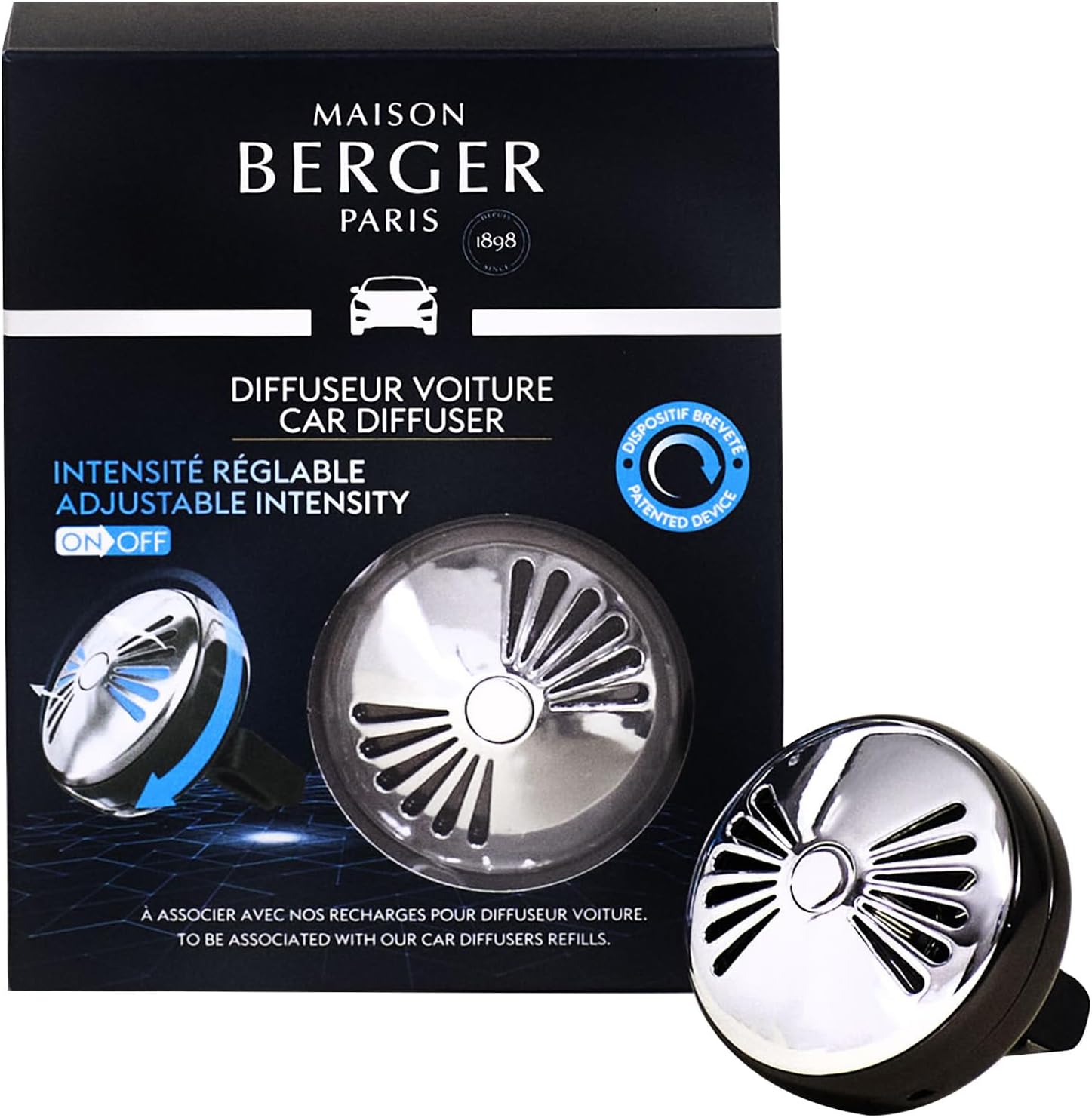 Maison Berger Adjustable Refillable Air Freshener Diffuser Set