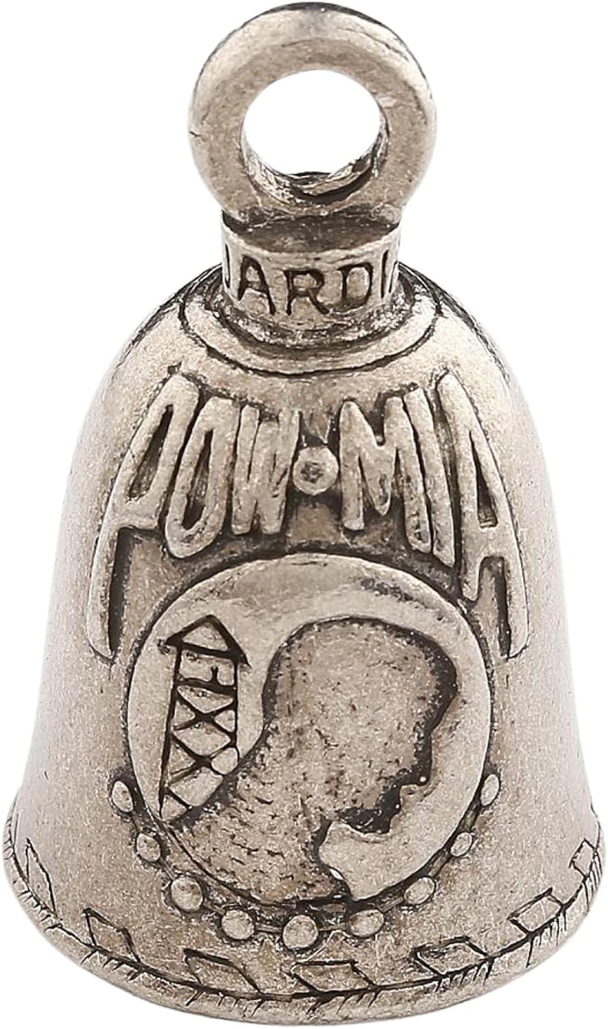 Guardian Bell Good Luck Bell with Keyring and Black Velvet Bag