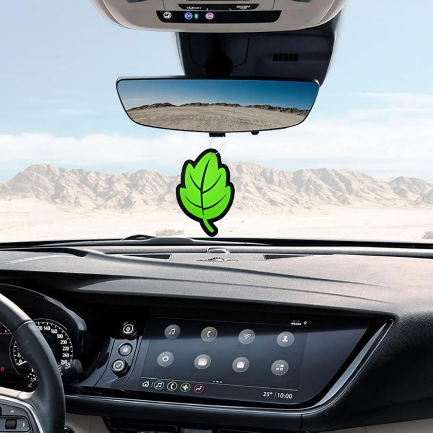 Leaf Shape Car Air Freshener Decor 6 Pcs